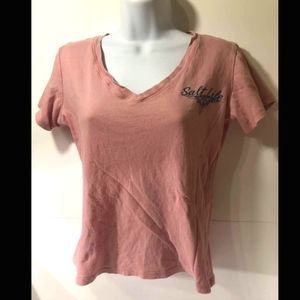 Salt life womens v-neck shirt size small